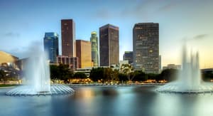 USLAX - Los Angeles - Cityscape at Dusk - Butch Cordero.jpg Photo